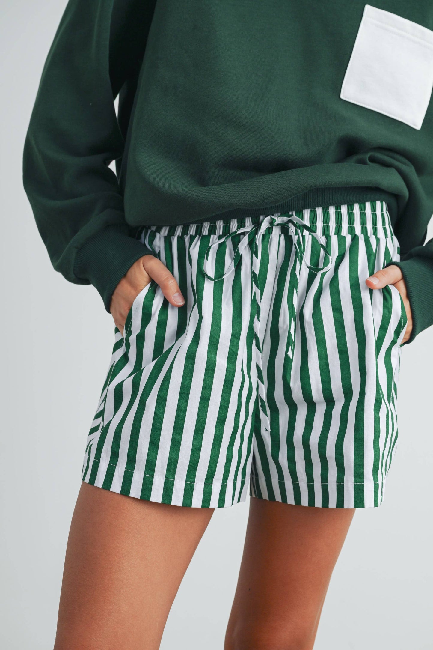 Varsity Striped Boxer Shorts