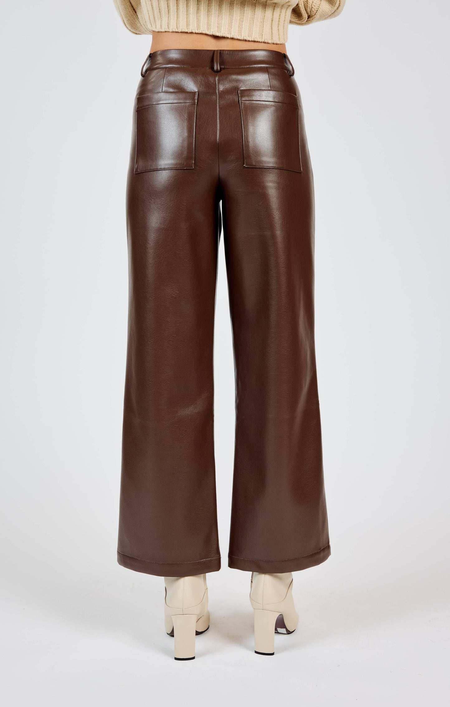 Night Vision Faux Leather Pants