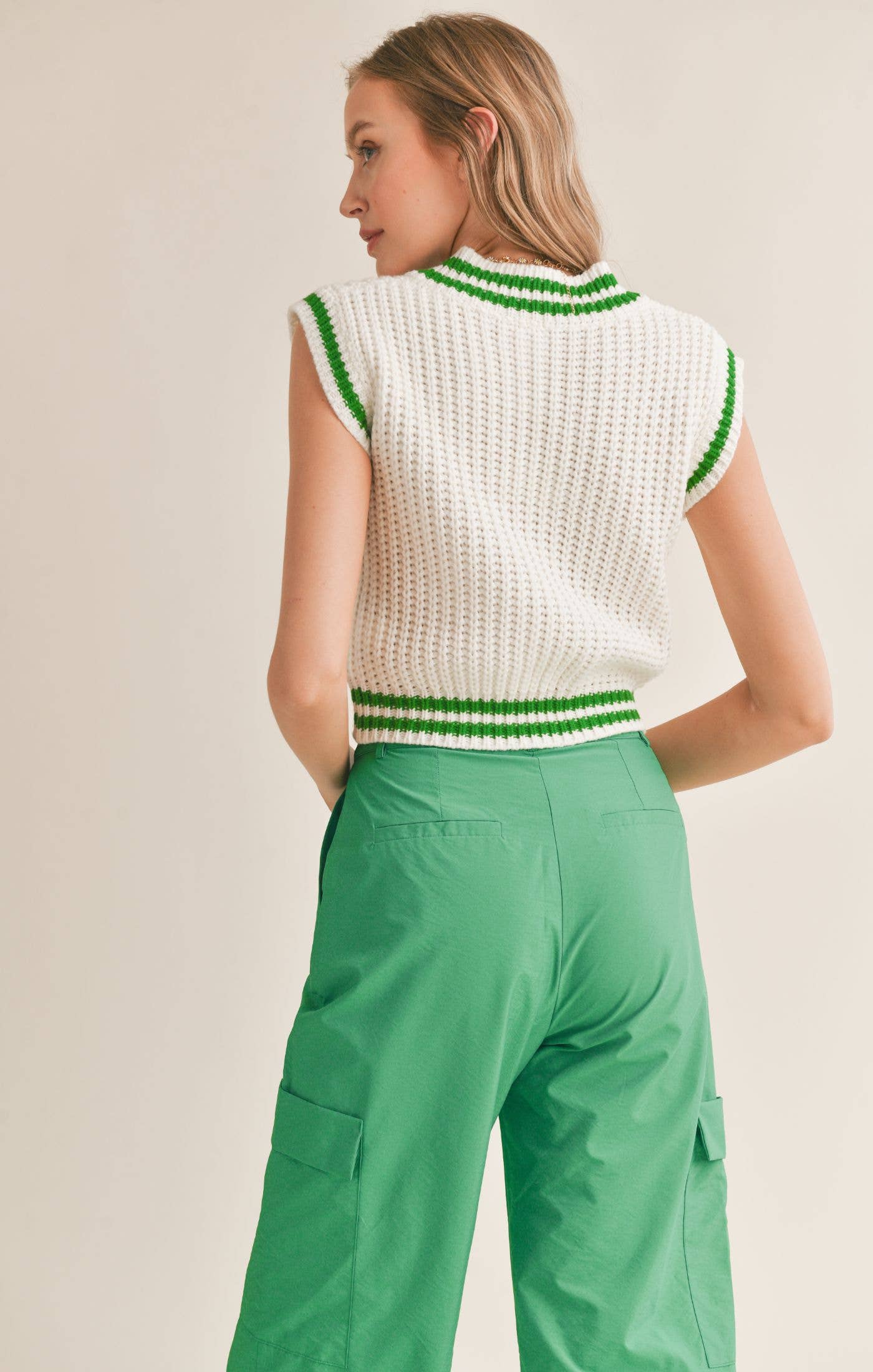 Club Perks V Neck Sweater