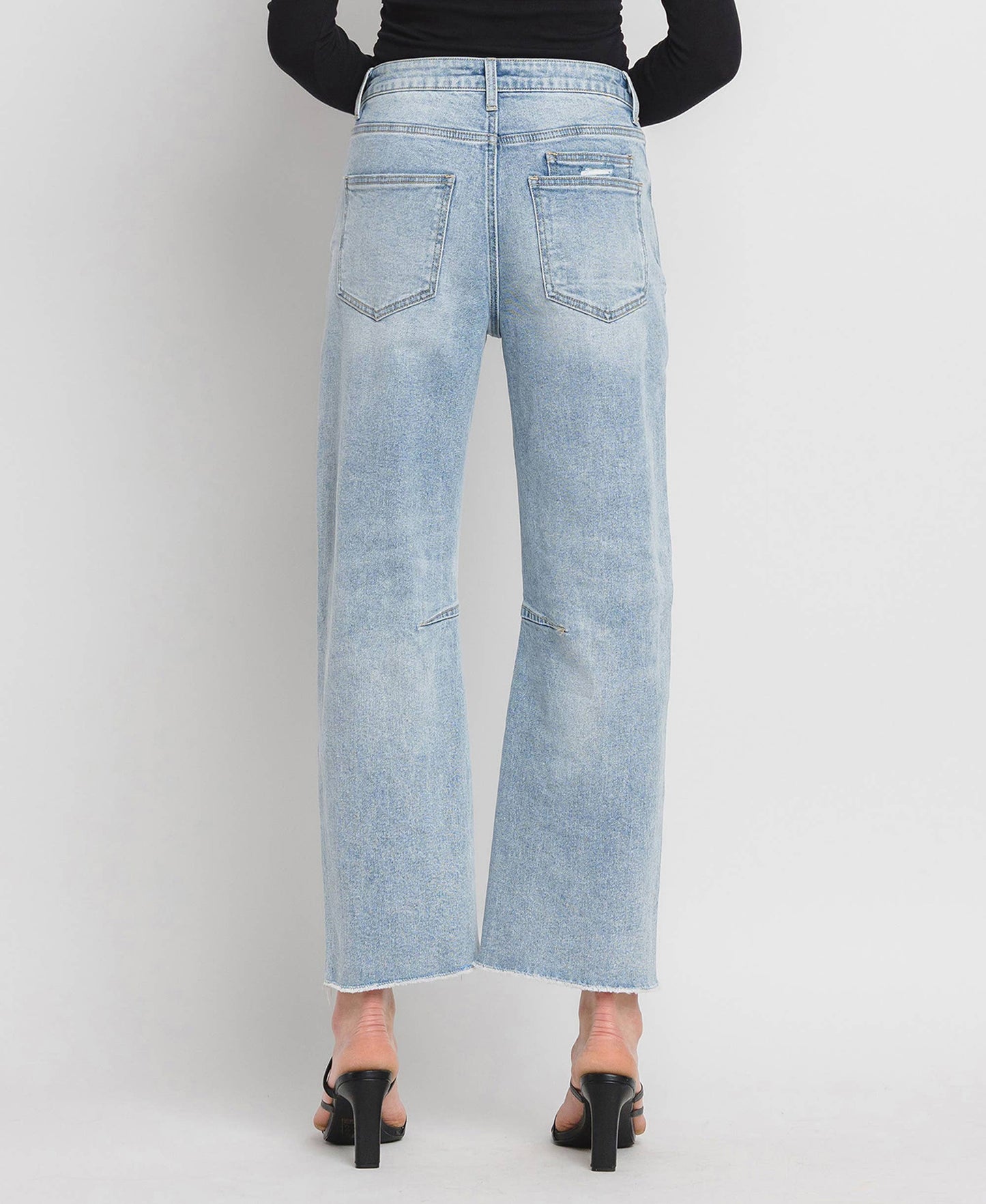 Super High Rise Barrel Jeans