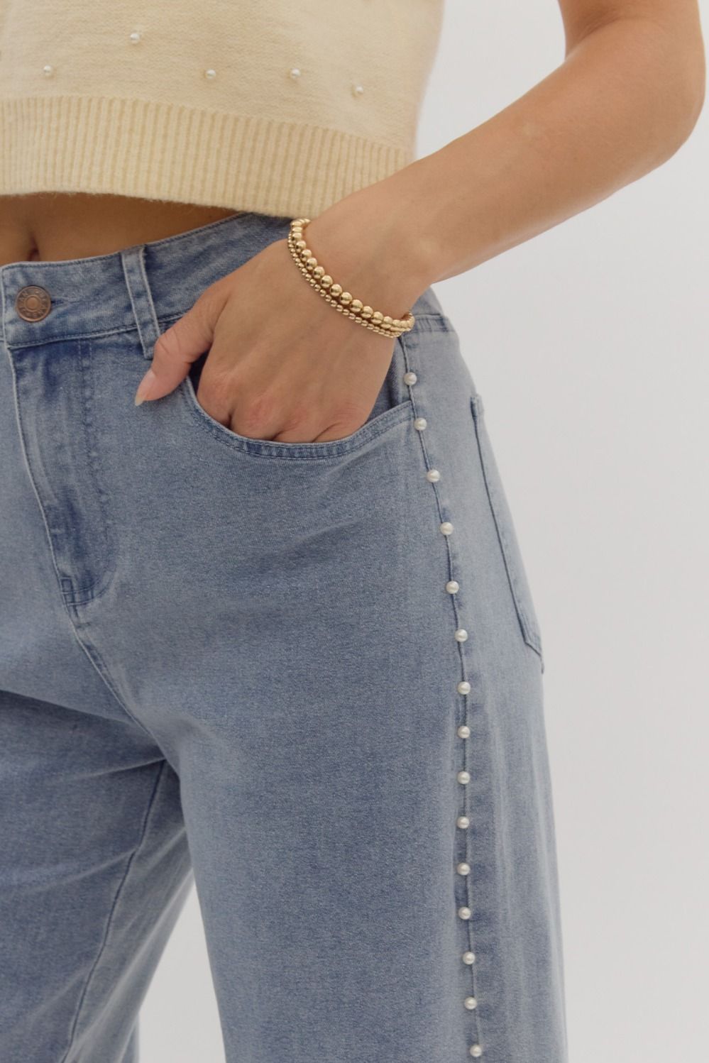 Pearly Girl Jeans