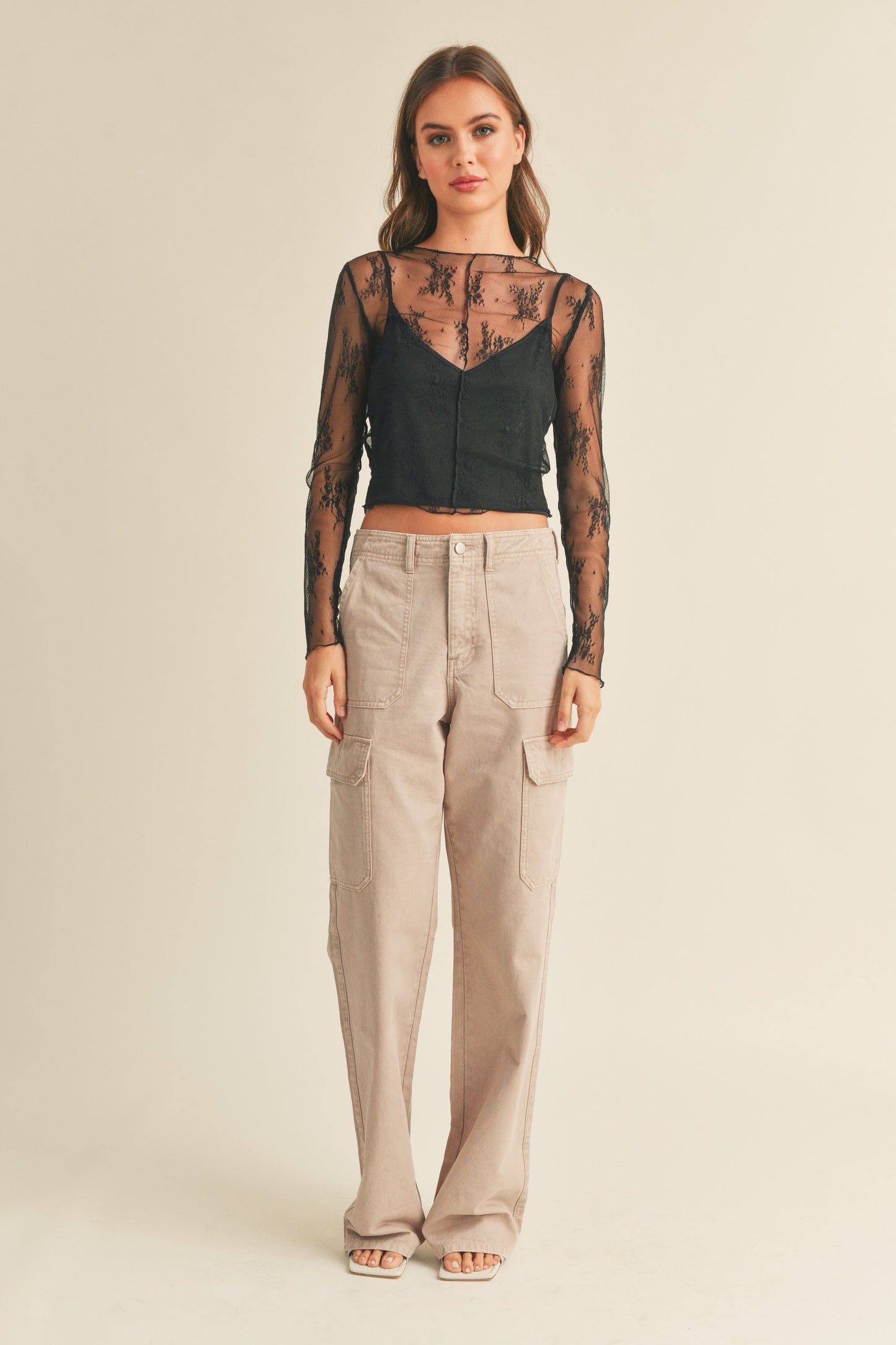 Lacey Top with lining