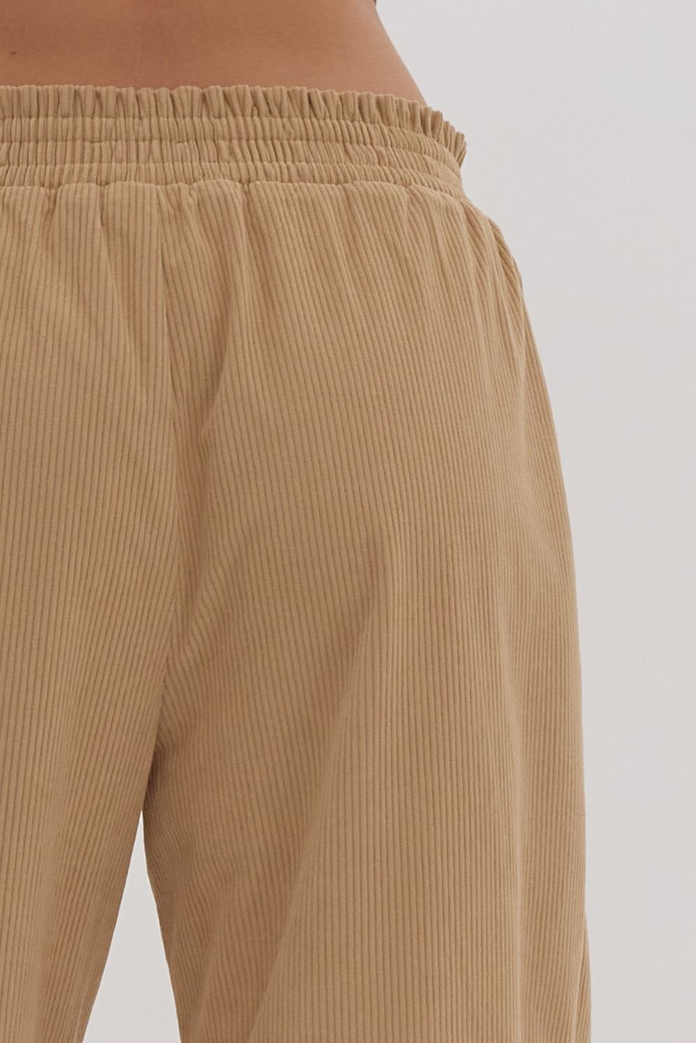 Corduroy Barrel Pants